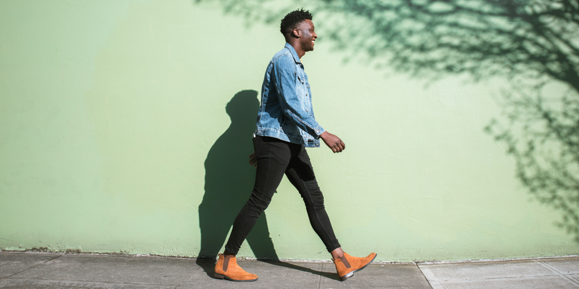 Image of man walking for an article in AskMen.com on topic of walking backwards