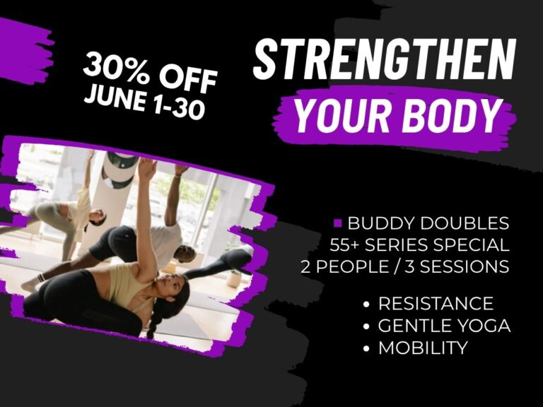 Promo graphic for discount special personal training